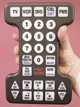 Big button outlet remote control